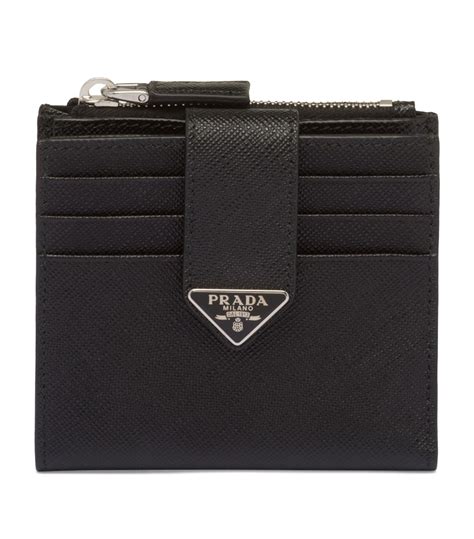 prada bifold card holder|prada card holder wallet.